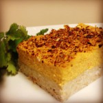 Cheezy Pepper Bell Quiche with a buckwheat crust and cashew fresh bell pepper cheese. *raw, vegan and gluten free*