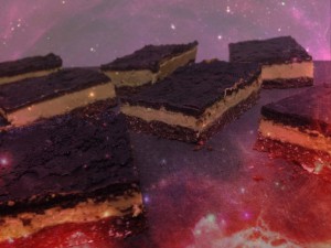 Cosmic Mango Nanaimo Bar *raw vegan,organic & sugar-free*