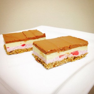 Napoletano Gelato Slices *organic,raw vegan,sugar-free and gluten-free* #1 winner of a vegan dessert buffet contest*